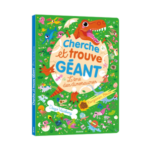 LIVRE CHERCHE ET TROUVE GEANT | Dinosaures