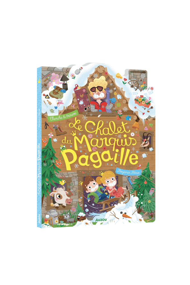 LIVRE CHERCHE ET TROUVE | Le chalet du marquis pagaille