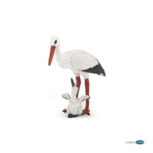 Cigogne et son bébé -Papo- 50159