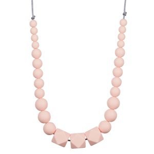 Collier d&rsquo;allaitement & portage – rose hexagonale
