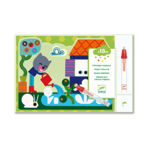 COLORIAGE MAGIQUE | Caché dans le jardin