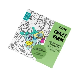 POSTER GEANT A COLORIER | La Ferme