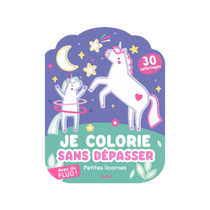 COLORIAGE FLUO | Petites licornes