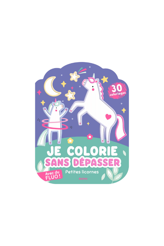 COLORIAGE FLUO | Petites licornes