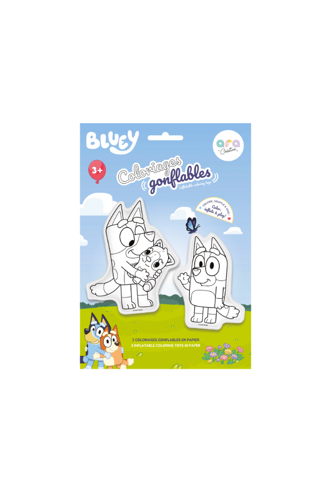 COLORIAGE GONFLABLE | Bluey