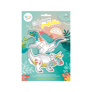 COLORIAGE GONFLABLE | Dinosaures