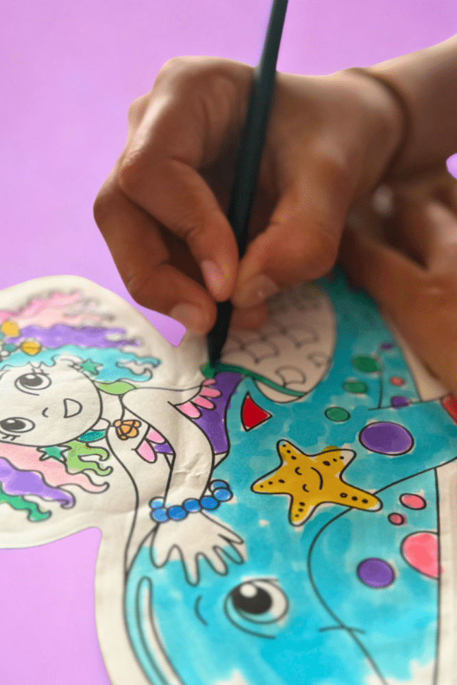 COLORIAGE GONFLABLE | Sirenes – Image 3