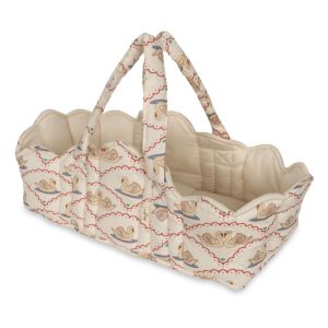 Couffin pour poupée cygnes