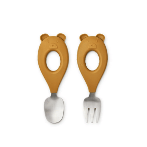 COUVERTS BEBE | Bear Golden Caramel