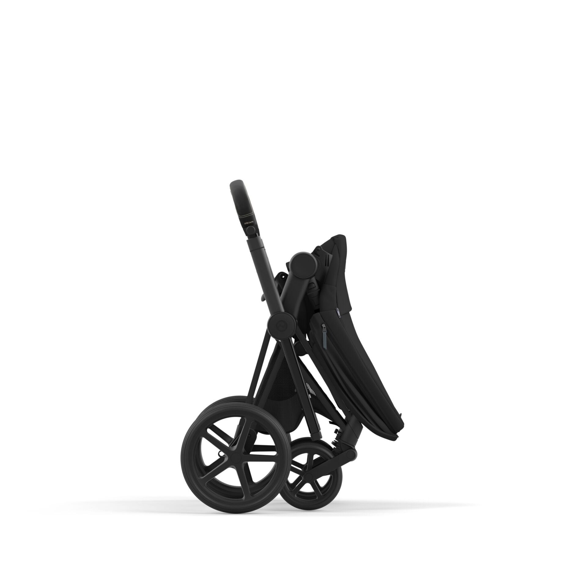 PRIAM FRAME & SEAT MATT BLACK – Image 5