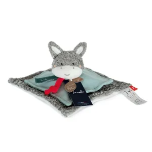 Doudou Bio Âne Maïlou – Doudou plat fait main Français