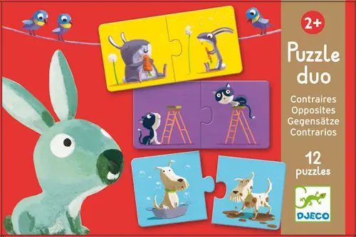 Puzzle Duo Les contraires – DJ08162