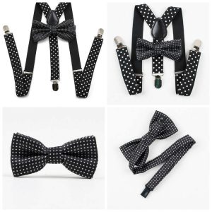 Duo adulte / enfant bretelles et noeud papillon SEDUCTEUR