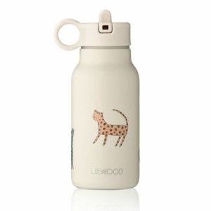 Gourde isotherme léopards multicolores 250ml