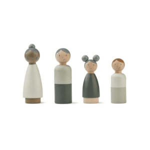 FAMILLE LOTTA DOLLS | Hunter green mix