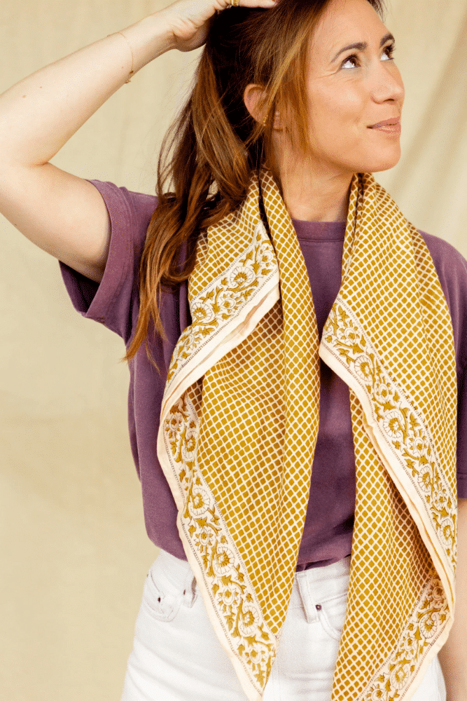 BIG FOULARD LATIKA | Mosaïc Tobacco – Image 2