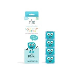 CUBE LUMINEUX GLO PALS | Bleu