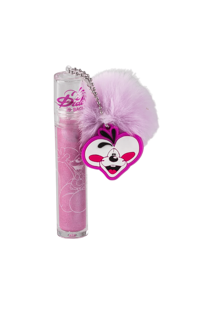 LIP GLOSS GLITTER POMPON DIDDL
