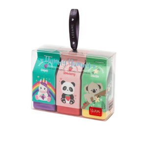 GOMME PARFUMEE SET DE 3