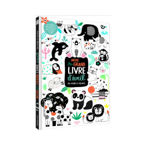 GRAND LIVRE EVEIL | Noir et blanc