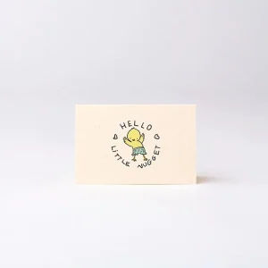 Carte Hello little nugget