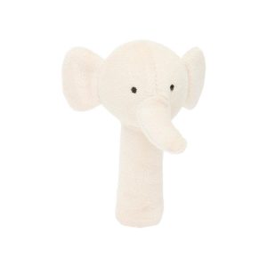 Hochet éléphant ecru