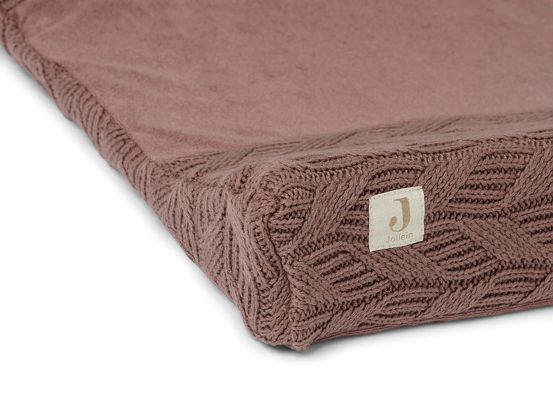 Housse pour matelas à langer – Spring knit chestnut – Image 3