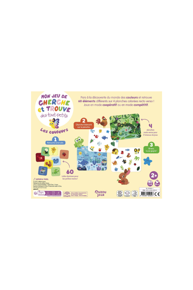 JEU CHERCHE ET TROUVE DES TOUT PETITS – Image 2