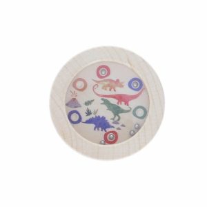 Jeu de patience dinosaures en bois