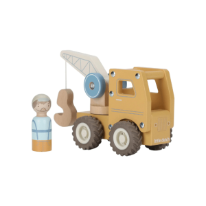 JOUET CAMION GRUE EN BOIS