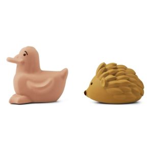 Lot de 2 jouets de bain caramel Henrik