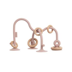 JOUET LABYRINTHE À PERLES | Vieux rose