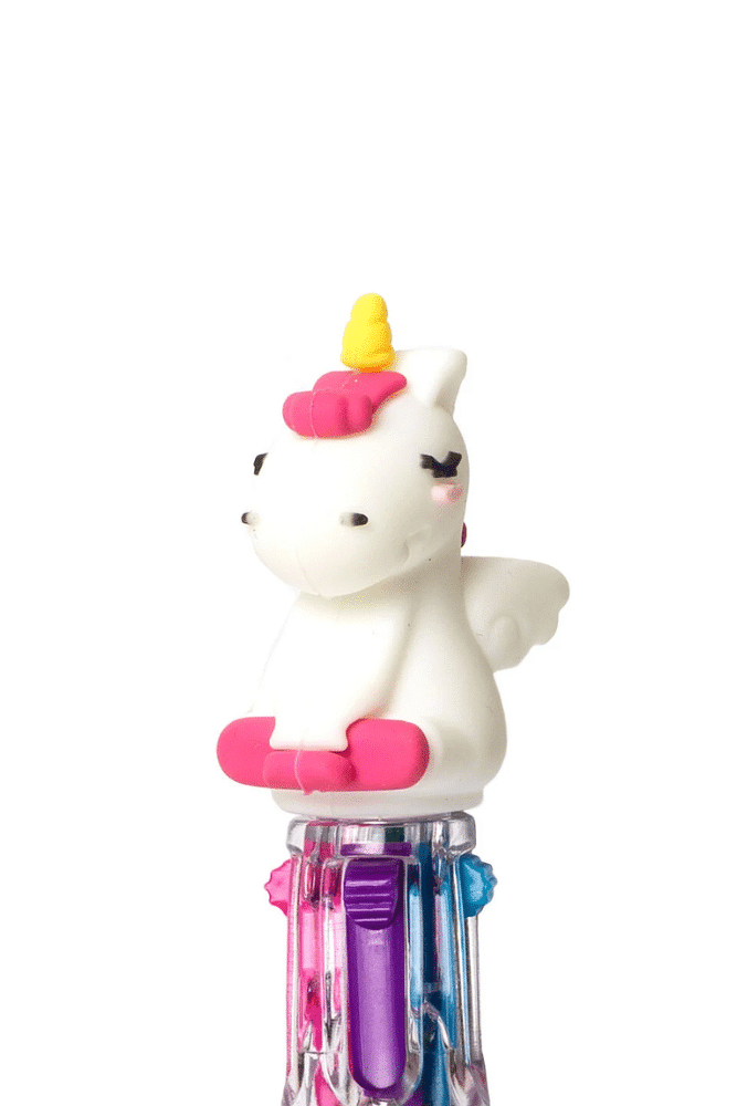 MINI STYLO BILLE 4 COULEURS | Licorne – Image 2