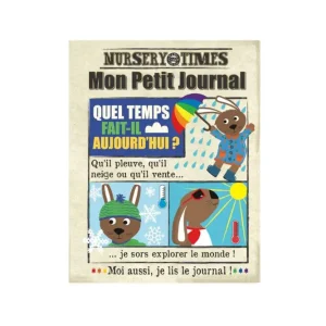 LIVRE MON PETIT JOURNAL | Quel temps fait-il aujourd&rsquo;hui ?