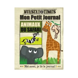 LIVRE MON PETIT JOURNAL | Animaux du Safari