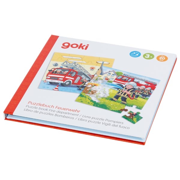 Livre Puzzles magnétiques les Pompiers – Goki – 57385