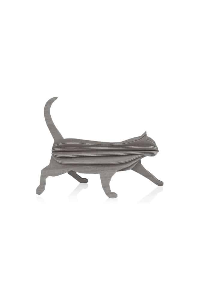 CHAT GRIS | 12cm