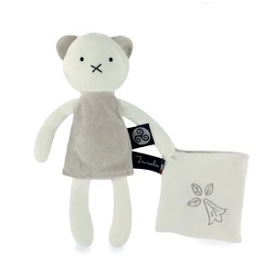 Peluche Ourson avec Doudou en coton BIO