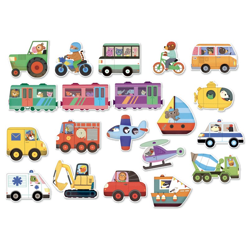 Magnets les moyens de transports – 8028 – Image 3