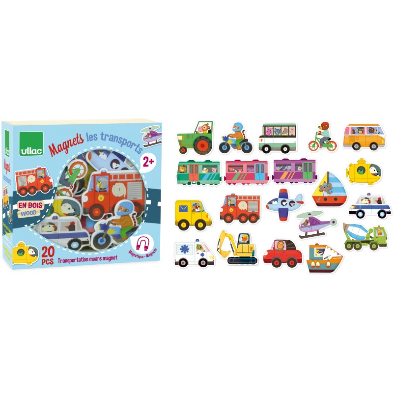 Magnets les moyens de transports – 8028