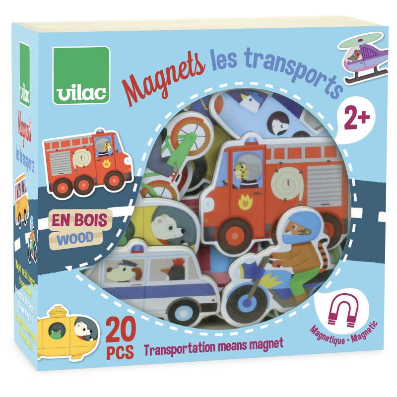 Magnets les moyens de transports – 8028 – Image 2
