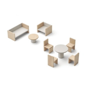 MEUBLES MAISONNETTE Salon cuisine | Sandy multi mix