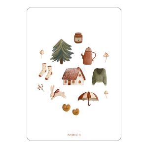 Carte Mignonneries d’hiver