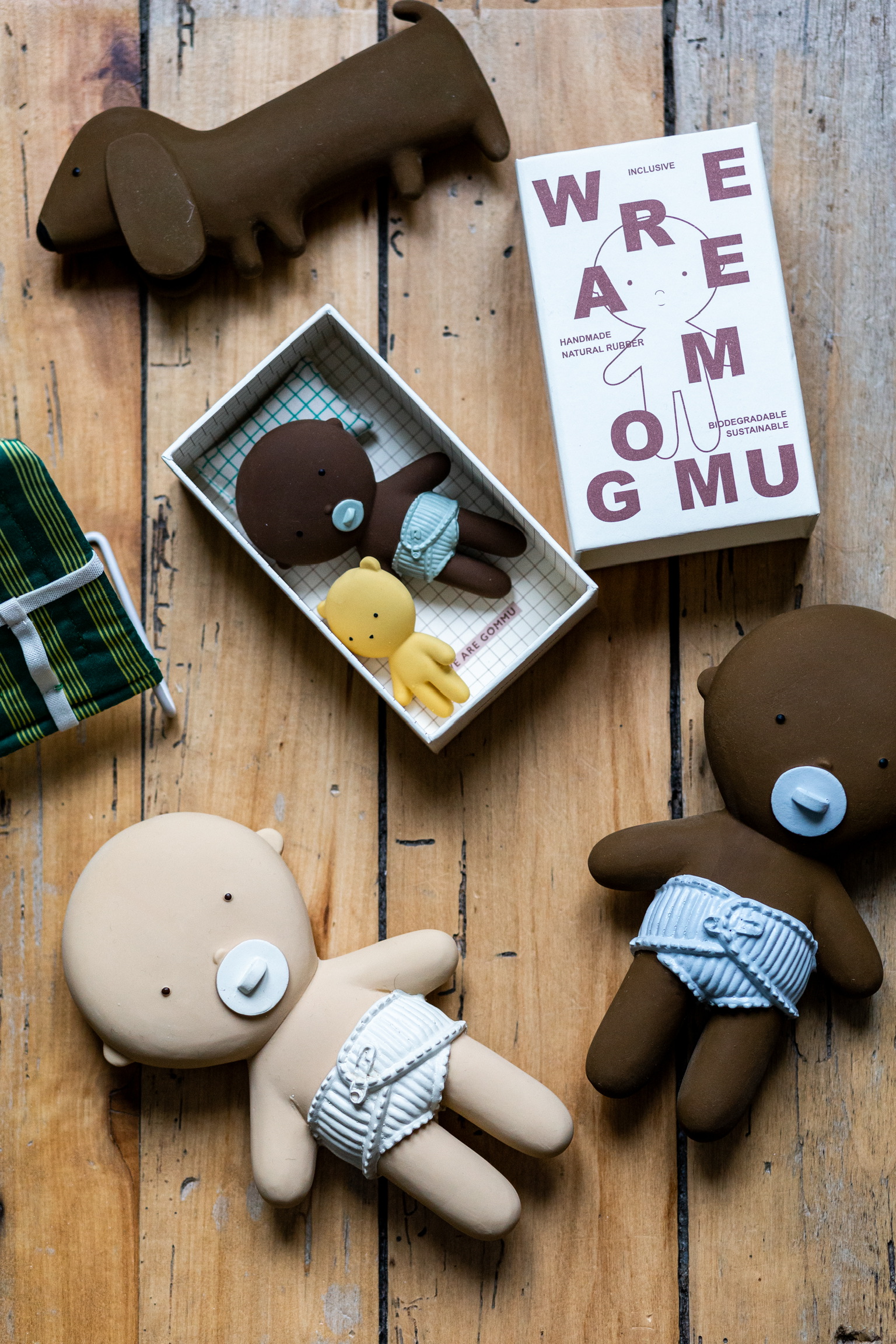 Mini baby gommu – honey – Image 2