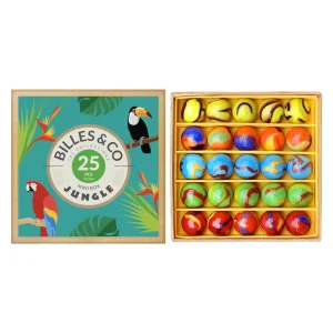 MINI BOX 25 billes Jungle- BAC0003