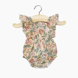 Barboteuse rétro Lou en coton – Lapin bohème