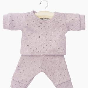 Pyjama Morgan en pointillé – Rose orchidée
