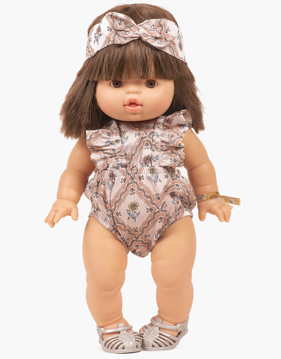 Barboteuse rétro Lou en coton – Alma