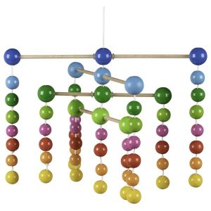 Mobile en bois Arc-en-ciel – 52878