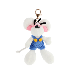 PORTE CLES PELUCHE DIDDL | Salopette Bleue